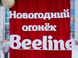 Beeline зажигает &laquo;Новогодний огонек&raquo; по&nbsp;всей стране 